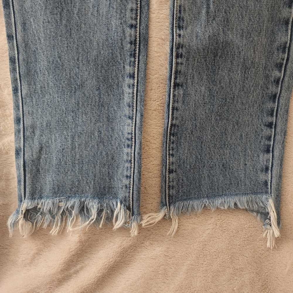 Carmar Distressed Straight Leg Jeans-26 - Picture 10 of 10